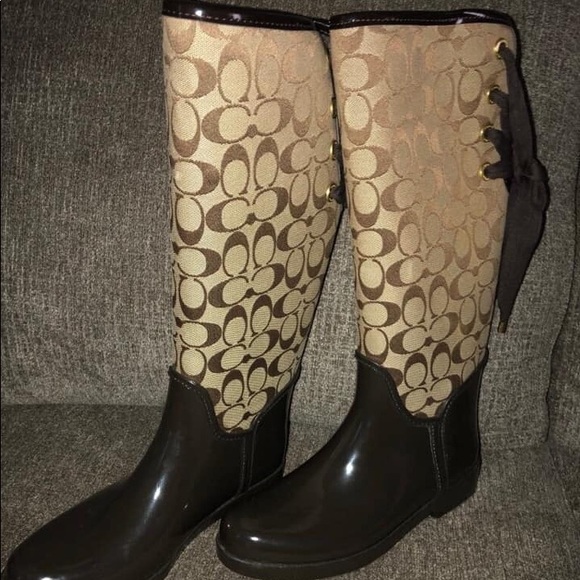 Coach Shoes - Coach rainboots